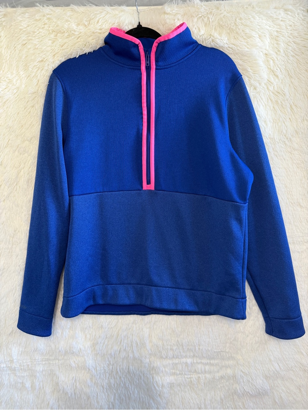 Under Armour Womens Storm Daytona Half Zip Sweatshirt L Water Repellent Golf